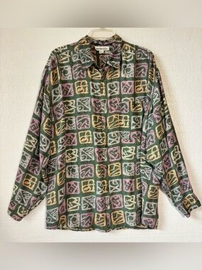 Vintage Men’s Gino Bessilini 100%Silk -Unisex